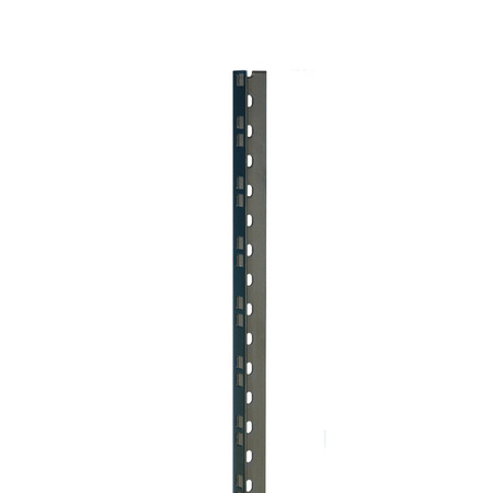 Image principale du produit profilé de Rack acier noir pour écrou cage 45U barre de 2m