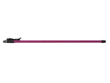 Image principale du produit Tube fluorescent avec alimentation et interrupteur rose 36W 134cm