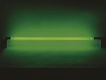 Image principale du produit Tube fluorescent avec alimentation et interrupteur vert 36W 134cm