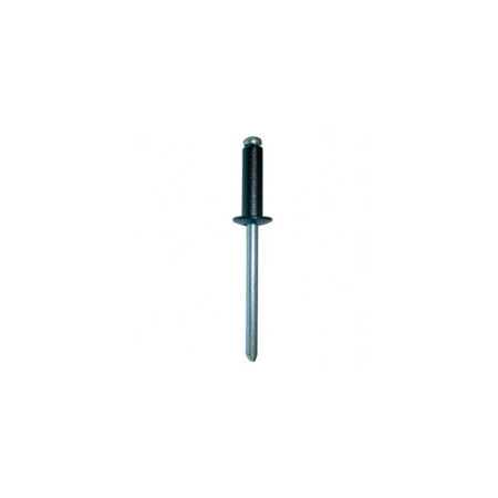Image principale du produit Rivet tête plate noir pour embase type D 3. x 18 mm