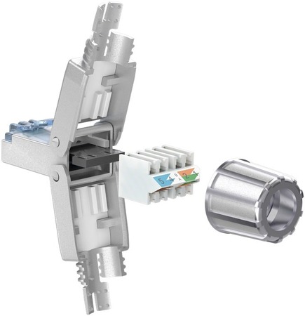 Image nº3 du produit Connecteur RJ45 cat6A pour assemblage rapide avec presse étoupe