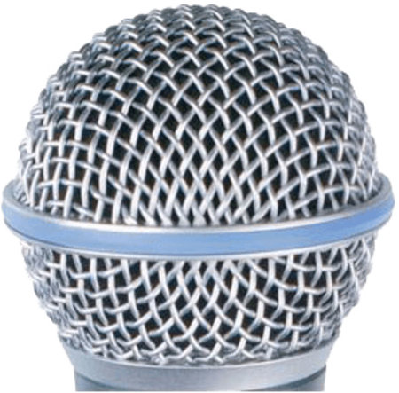 Image principale du produit RK265G Shure Grille pour micro beta 58 filaire et HF