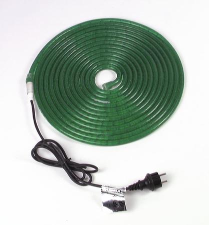 Image principale du produit Flexible lumineux vert 9m avec prise secteur