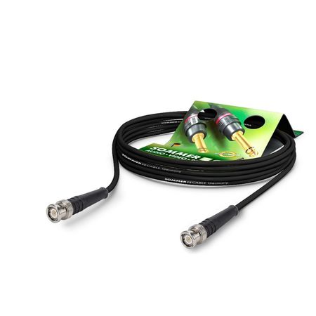 Image principale du produit Câble BNC Sommer Cable pour antenne HF RG58 50 Ohms – 60cm
