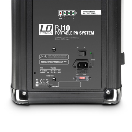 Image nº5 du produit Sonorisation portable bluetooth sur batterie LD Systems ROADJack 10