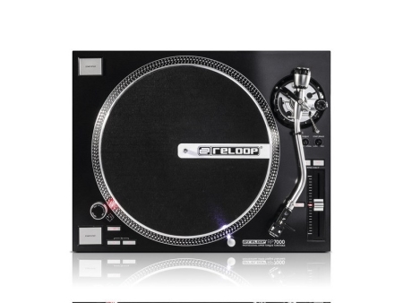 Image principale du produit Platine Vinyle Noire - Reloop - RP 7000