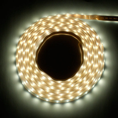 Image principale du produit Starway RubanKolor 12V blanc 50 LEDs/m rouleau de 6m étanche avec alim
