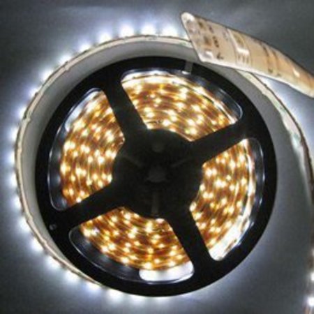 Image principale du produit Ruban LED 24V Blanc Neutre 60 LEDS 5050 900 lumens par metre IP65 Rouleau de 5m