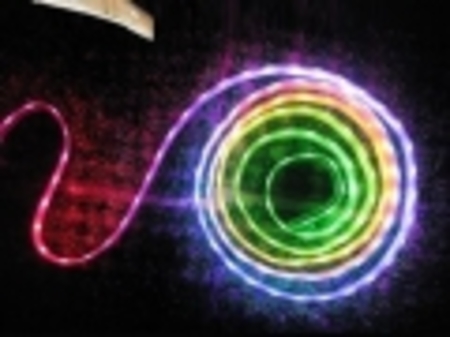 Image principale du produit Ruban LED 24V RVB 60 LEDs par metre non étanche Rouleau de 5m