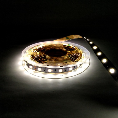 Image nº3 du produit Ruban LED 5m blanc neutre 12V 14W/m 4000K Ip20 60 leds /m