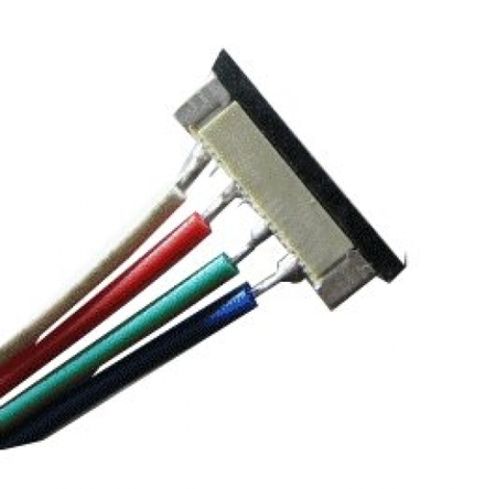 Image principale du produit Connecteur pour ruban ledRVB  4 contacts type RVB