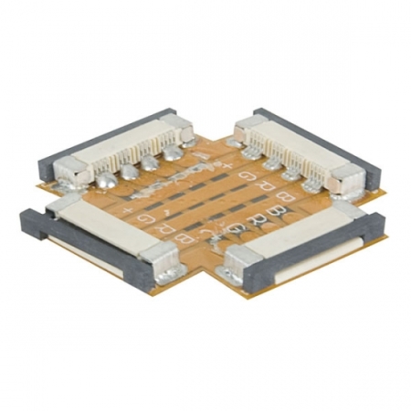 Image principale du produit Connecteur 4 voies pour ruban led  4 contacts type RVB
