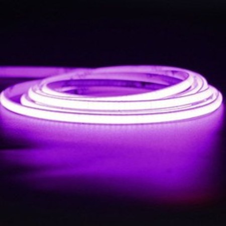 Image principale du produit Ruban de led cob largeur 5mm violet 24v 528 leds 5W/m 5M