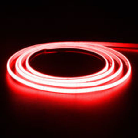 Image principale du produit Ruban de led cob largeur 4mm rouge 12v 480 leds 5W/m 5M