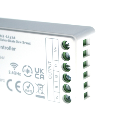 Image nº3 du produit Recepteur RF pour ruban de led RVBW 24A série 4 zones