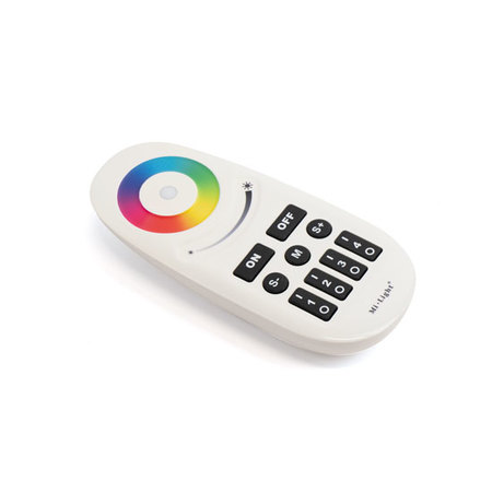 Image principale du produit télécommande RF à bouton pour contrôle couleur série 4 zones RGB