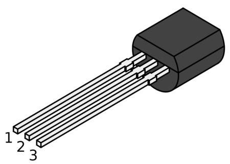 Image principale du produit Transistor BC547C NPN 45V 100mA