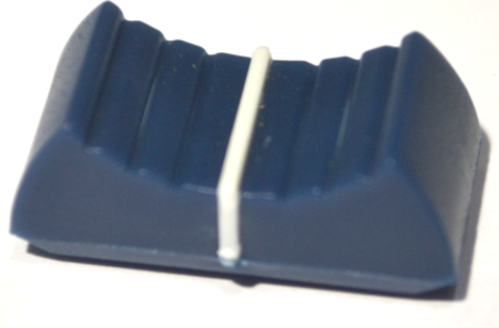 Image principale du produit Bouton de fader pour console Yamaha Soundcraft presonus 24 X 11mm insert 4mm bleu