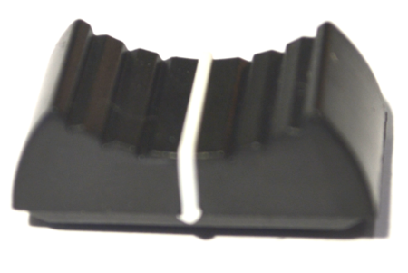 Image principale du produit Bouton de fader pour console Yamaha Soundcraft presonus 24 X 11mm insert 4mm Noir