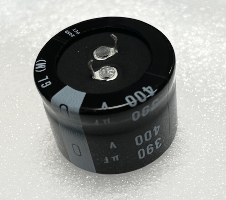 Image nº3 du produit Condensateur Nichicon série GL 390μF, 400V c.c. 26xØ36mm