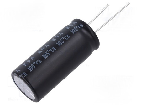 Image principale du produit Condensateur électrolytique 470µF 200V 18x40mm