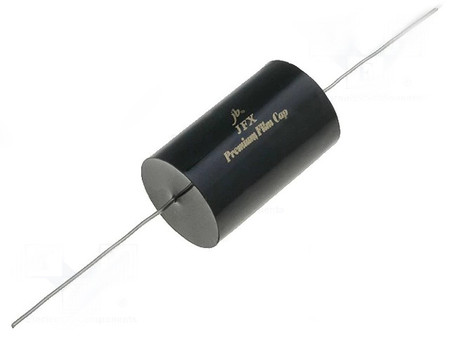 Image principale du produit Condensateur audio polypropylène 3,3uF 250VDC ±5% Ø17,5x31,5mm