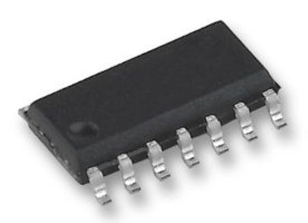 Image principale du produit CD4069UBM  Porte Logique Inverseur, CMOS, 6 entrées, 6.8 mA, 3V à 18V, SOIC-14