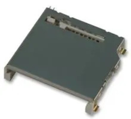 Image principale du produit Connecteur carte mémoire SD à souder en surface, bord de carte