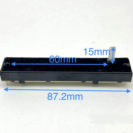 Image principale du produit Fader 20K X2 88mm course 60mm type piste Vestax PMC-280