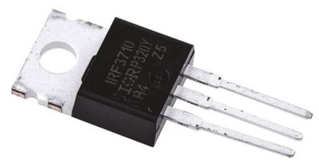 Image principale du produit TRANSISTOR IRF3710PBF Mosfet N 100V 57A TO-220AB