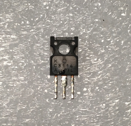 Image principale du produit Transistor KTC3114 epitaxial planar NPN 50V 150mA 1.5W TO-126