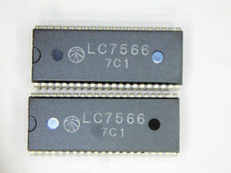 Image principale du produit Composant CMOS driver afficheur LC7566 SANYO
