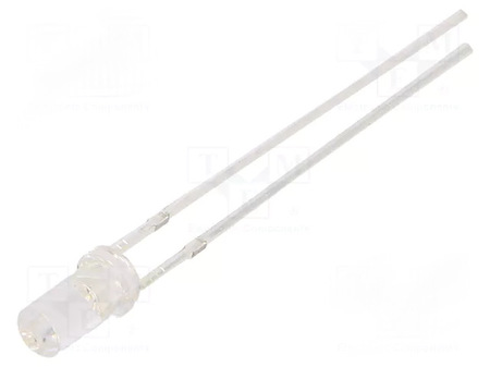Image principale du produit Diode 3mm verte transparente 30mA 108mW 520-530nm idéale bouton Play Pioneer CDJ 2000