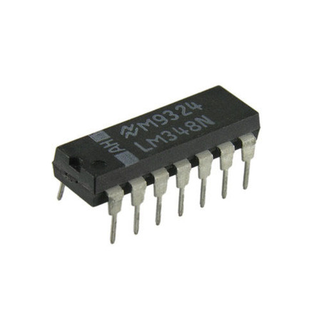 Image principale du produit LM348N quadruple amplificateur opérationel type AOP