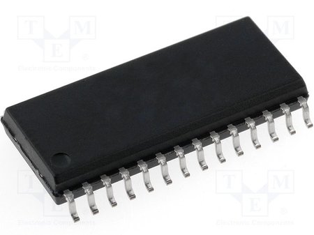 Image principale du produit MCP23016 expander 16bit I/O port -interface I2C - VCC 2 à 5,5VDC - boîtier SO28