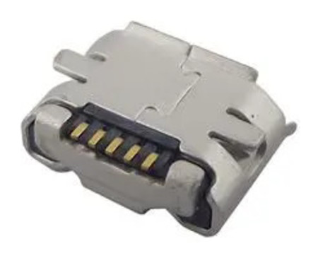 Image nº3 du produit embase micro usb B 2.0 à souder en surface angle droit