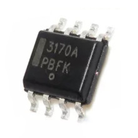 Image principale du produit NCP3170ADR2G Régulateur DC/DC à découpage Buck (Step Down), Ajustable, 4.5V-18Vin, 1.25V-5Vout, 3Aout,SOIC-8