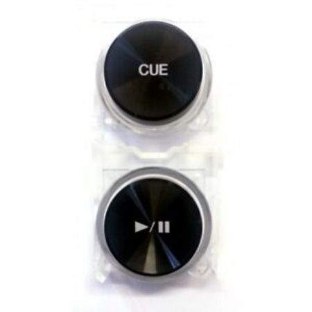 Image principale du produit Boutons liés DXB2069 Play Pause Cue pour platine Pioneer CDJ2000