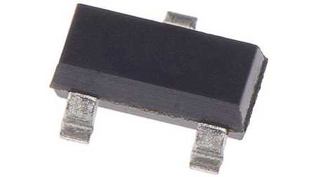 Image principale du produit Transistor NPN cms MMBTA42 PMBTA42 300V 100mA 0.25W SOT23