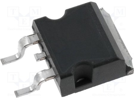 Image principale du produit Transistor PSMN013-100BS Mosfet Canal N, de puissance 100 V 68A  0.0108 ohm, TO-263 (D2PAK)