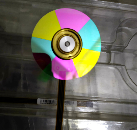 Image principale du produit Roue chromatique pour vidéoprojecteur Optoma HD20 HD50