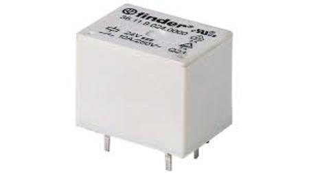 Image principale du produit Relais électromagnétique Finder SPDT 24VDC 15A 10A/30VDC