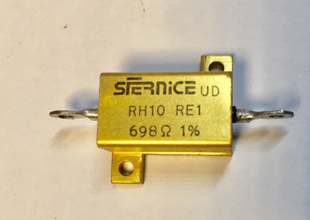 Image principale du produit Résistance 698R 700r ohms 10W 1% Sfernice montage châssis