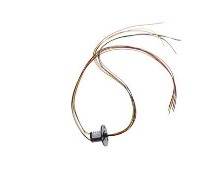 Image principale du produit Capsule Slip Ring AC 240V 12.5mm 300Rpm 6 câbles supportant 2A