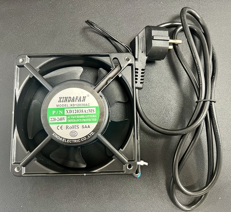 Image principale du produit Ventilateur 220V diamètre 120 mm pour coffret mural
