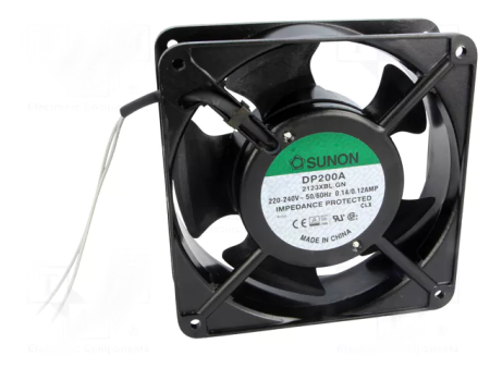 Image principale du produit Ventilateur 230V 120x120x38 mm 0.14-0.12A