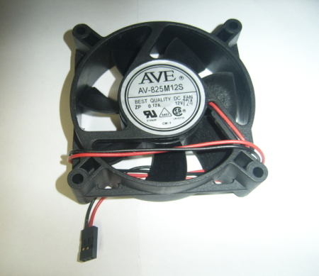 Image secondaire du produit Ventilateur 80x80x25mm 12Vdc 0.12A