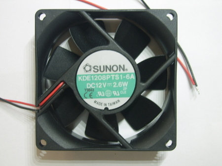 Image principale du produit Ventilateur 80x80x25mm 12Vdc 2.6W