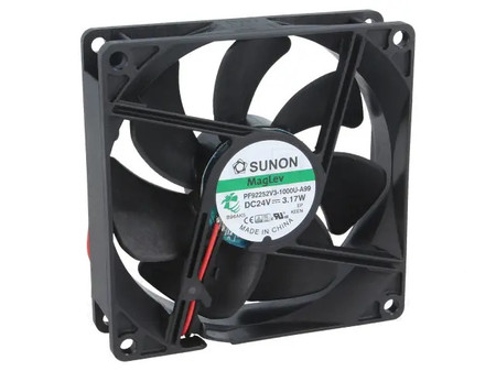 Image secondaire du produit Ventilateur 92x92x25mm 24Vdc 0.13A 3W 3200tr/min