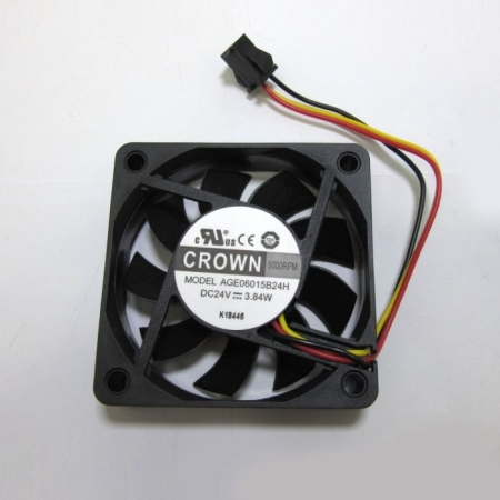 Image principale du produit Ventilateur 24VDC 3 fils 3.84W 60x60x15 pour lyre ADJ RXOneAllegroZ6